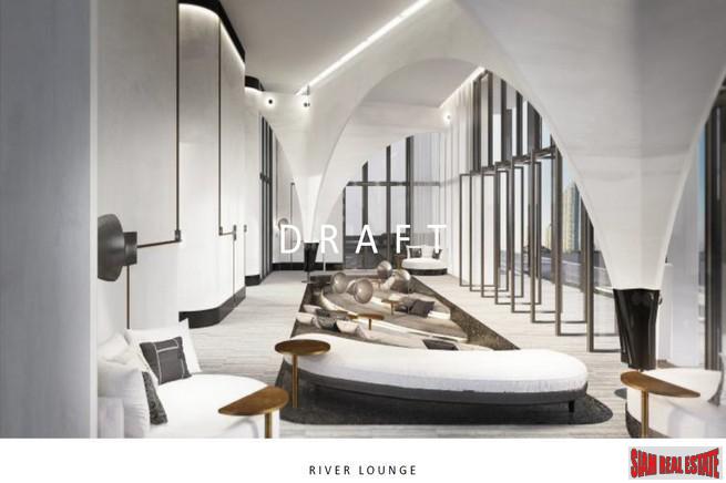 Last units available back to market!! Sold out in 1 month: Best Waterfront Living in the Heart of Bangkok (Sathorn-Chareonnakorn) - 1 Bed Plus Units-19