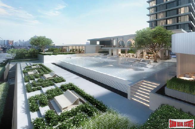 Last units available back to market!! Sold out in 1 month: Best Waterfront Living in the Heart of Bangkok (Sathorn-Chareonnakorn) - 1 Bed Plus Units-2