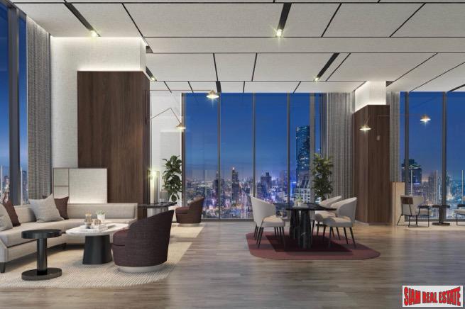 New Super Luxury Condominium in Prime Sathorn Location - One Bedroom-8