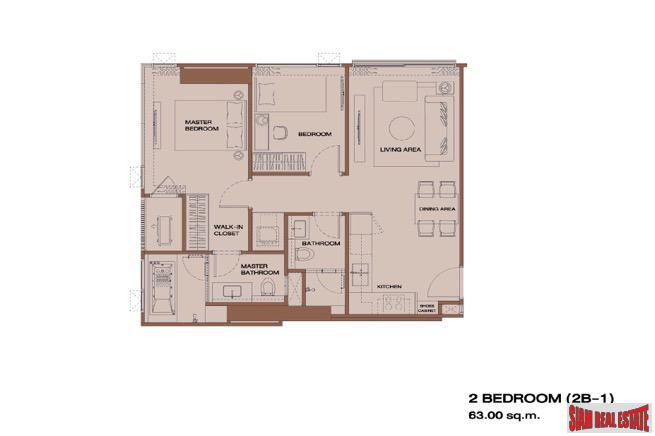 New Super Luxury Condominium in Prime Sathorn Location - Two Bedroom-14