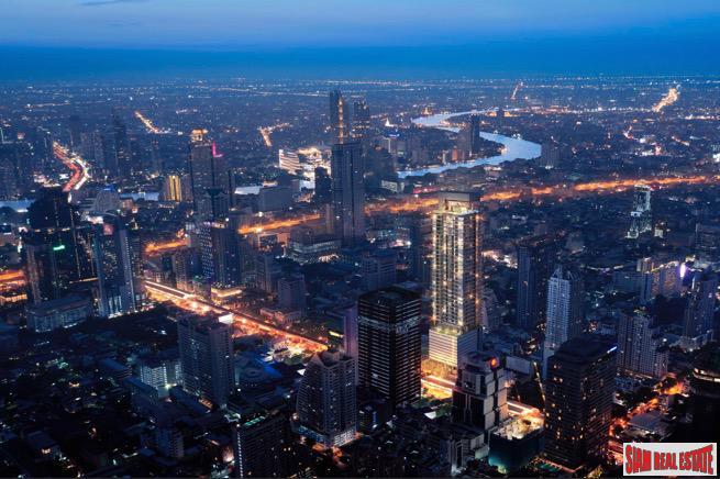 New Super Luxury Condominium in Prime Sathorn Location - Two Bedroom-1