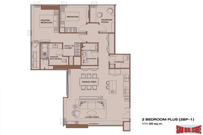 New Super Luxury Condominium in Prime Sathorn Location - Two Bedroom-19