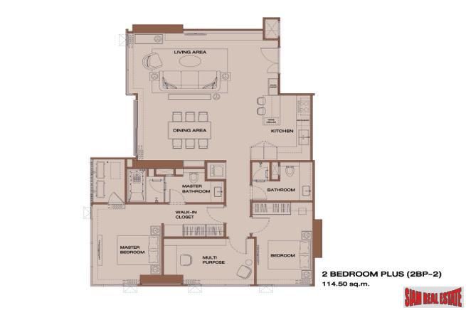 New Super Luxury Condominium in Prime Sathorn Location - Two Bedroom-20