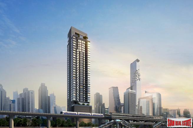 New Super Luxury Condominium in Prime Sathorn Location - Two Bedroom-2