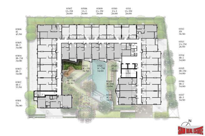 Excellent New Low-Rise Condo with Pool and Green Views at BTS Onnut - 1 Bed Plus Units - Up to 23% Discount!-11