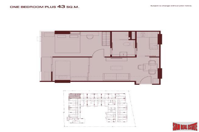Excellent New Low-Rise Condo with Pool and Green Views at BTS Onnut - 1 Bed Plus Units - Up to 23% Discount!-16