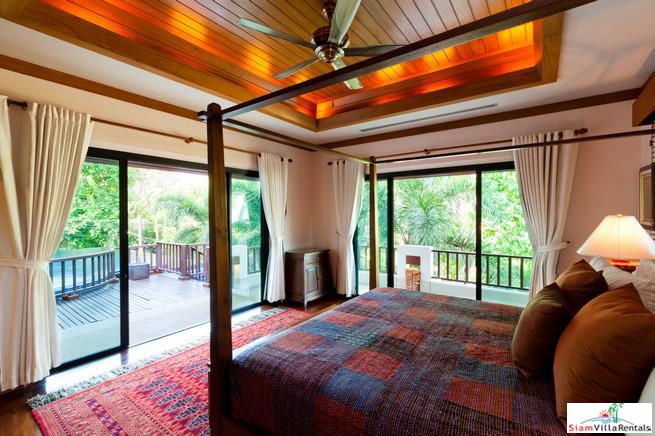 Baan Bua | Magnificent 4 Bedroom Pool Villa For Rent Surrounded by Woods in Nai Harn-12
