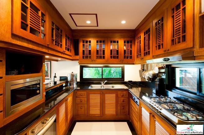Baan Bua | Magnificent 4 Bedroom Pool Villa For Rent Surrounded by Woods in Nai Harn-17