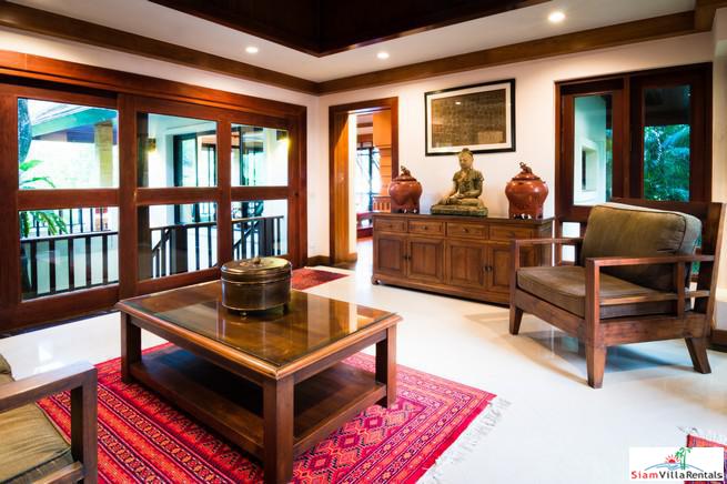 Baan Bua | Magnificent 4 Bedroom Pool Villa For Rent Surrounded by Woods in Nai Harn-8