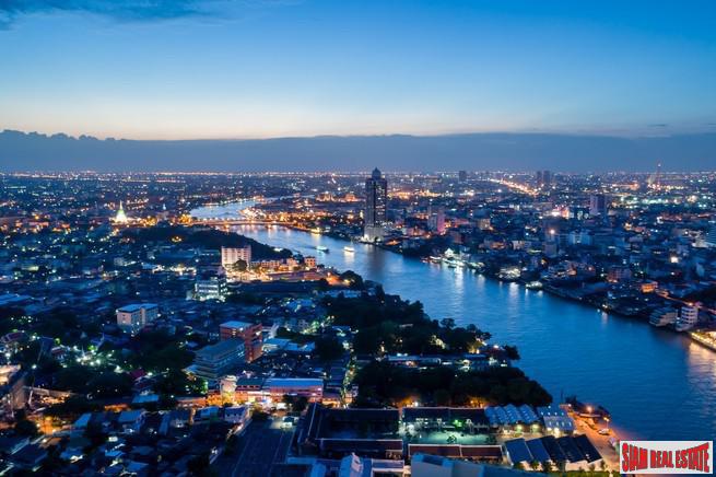 Exclusive Newly Completed Luxury Condo with Spectacular Panoramic Chao Phraya River Views - One Bedroom-0