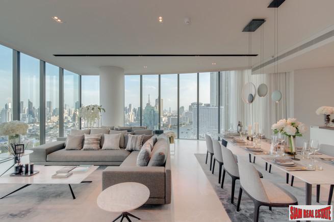 Exclusive Newly Completed Luxury Condo with Spectacular Panoramic Chao Phraya River Views - Three Bedrooms-1