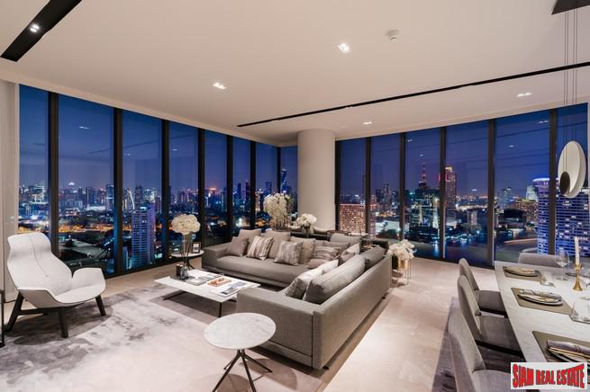 Exclusive Newly Completed Luxury Condo with Spectacular Panoramic Chao Phraya River Views - Four Bedroom Duplex-3