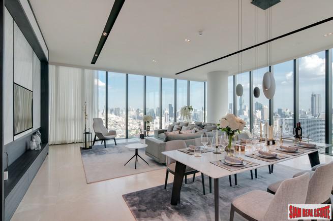 Exclusive Newly Completed Luxury Condo with Spectacular Panoramic Chao Phraya River Views - Four Bedroom Duplex-6