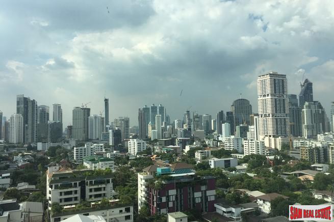 Rhythm Sukhumvit 36-38 | Sunny Furnished Studio Condo with Great City Views for Sale in Thong Lo-0