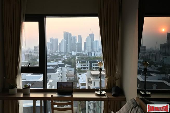 Rhythm Sukhumvit 36-38 | Sunny Furnished Studio Condo with Great City Views for Sale in Thong Lo-10