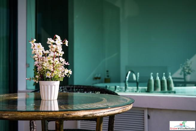The Royal Bay View Villas | Two Bedroom Family Penthouse Duplex for Rent with Panoramic Patong Bay Sea Views-17
