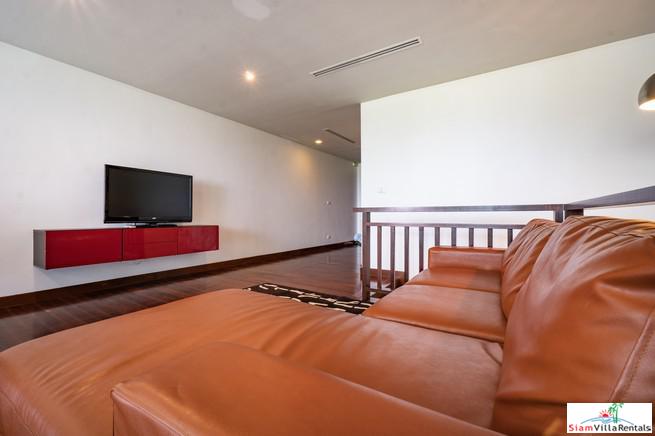 The Royal Bay View Villas | Two Bedroom Family Penthouse Duplex for Rent with Panoramic Patong Bay Sea Views-8
