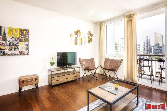 Wind Sukhumvit 23 | Two Bed Asoke Corner Quality Condo on High Floor with City Views-3
