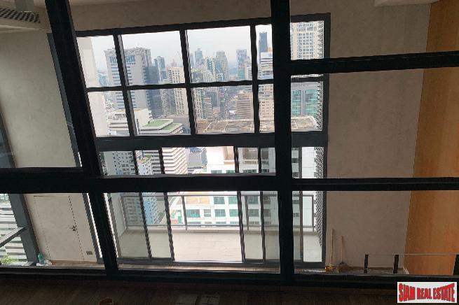 The Lofts Asoke | Luxury Newly Completed One Bed Duplex Corner Unit on High Floor-20