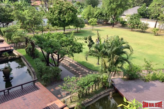 Beautiful Two Storey, Six Bedroom Modern Thai-Style House on 3 Rai of Land Near Don Muang Airport-1