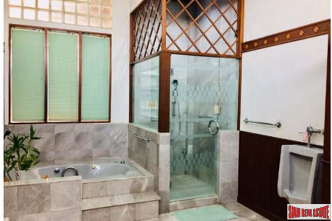 Beautiful Two Storey, Six Bedroom Modern Thai-Style House on 3 Rai of Land Near Don Muang Airport-22