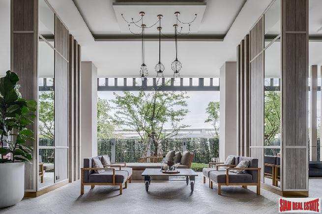 Large Residential Condo Ready to Move In at Chang Erawan BTS, Sukhumvit Road - Two Bed Units-2