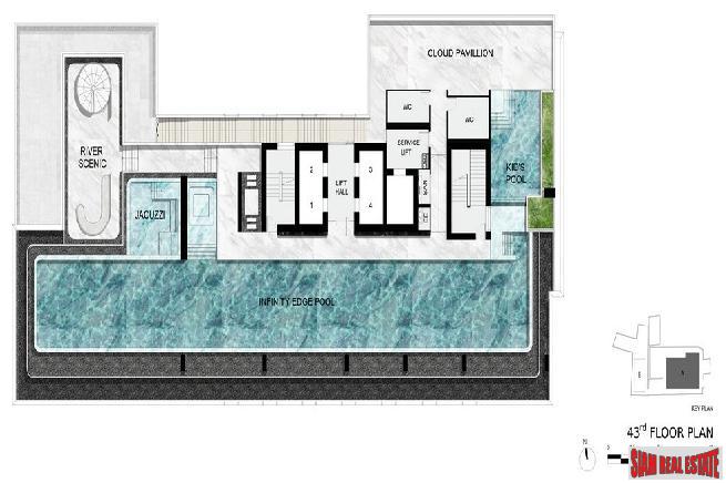 New Riverside High-Rise Condo in Construction in a Community by Leading Thai Developer - 1 Bed Plus Units - Up to 14% Discount!-7