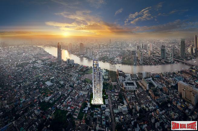New Riverside High-Rise Condo in Construction in a Community by Leading Thai Developer - 2 Bed Units - Up to 6% Discount!-0