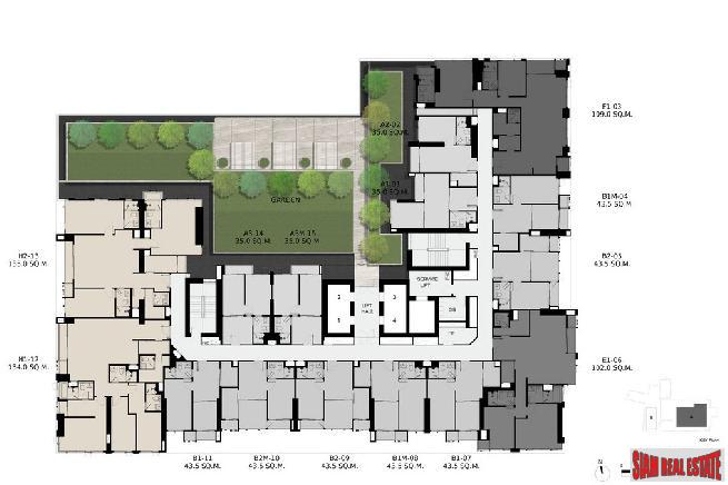 New Riverside High-Rise Condo in Construction in a Community by Leading Thai Developer - 3 Bed Units - Up to 6% Discount!-5