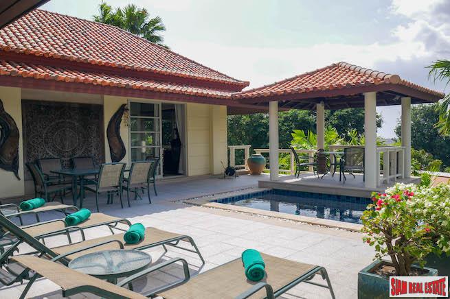 Katamanda | Overlooking Scenic Kata Bay a Magnificent Four Bedroom Pool Villa is for Sale-14
