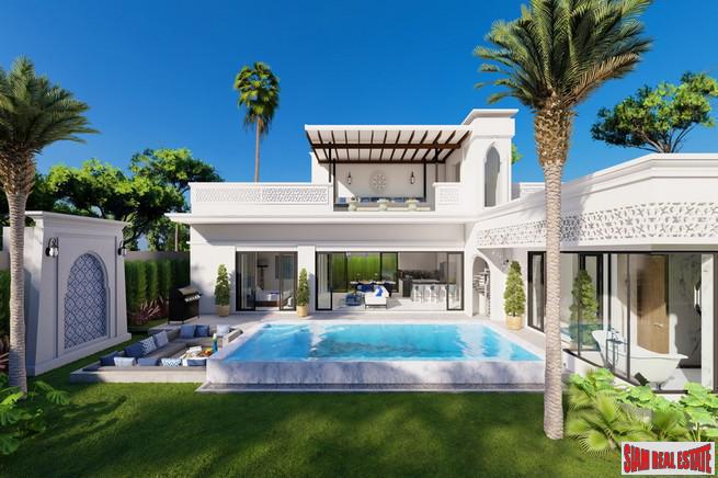 Luxury Moroccan Inspired Pools Villa Development in BangJo-1