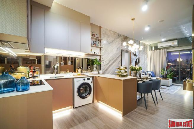 New High-Rise Condo in Construction by Leading Thai and Japanese Developers at Sukhumvit-Rama 4, Phra Khanong - 1 Bed Units-13