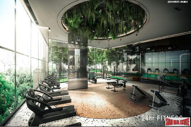 New High-Rise Condo in Construction by Leading Thai and Japanese Developers at Sukhumvit-Rama 4, Phra Khanong - 1 Bed Units-28
