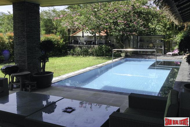 Large Four Bedroom Pool Villa with Private Pool and Garden in Cherng Talay-26