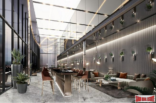 New High-Rise Condo in Construction by Leading Thai and Japanese Developers at Sukhumvit-Rama 4, Phra Khanong - 1 Bed Units-7