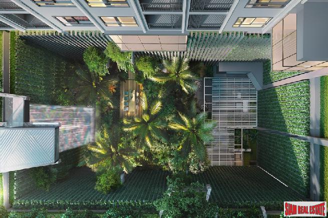 New High-Rise Condo in Construction by Leading Thai and Japanese Developers at Sukhumvit-Rama 4, Phra Khanong - 2 Bed Units-2