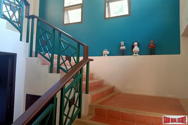Large Private Four Bedroom House with Pool for Rent on One Rai of Land in Chalong-10