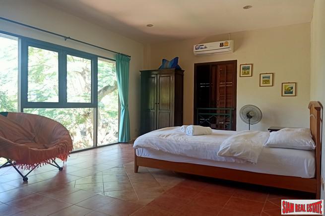 Large Private Four Bedroom House with Pool for Rent on One Rai of Land in Chalong-15