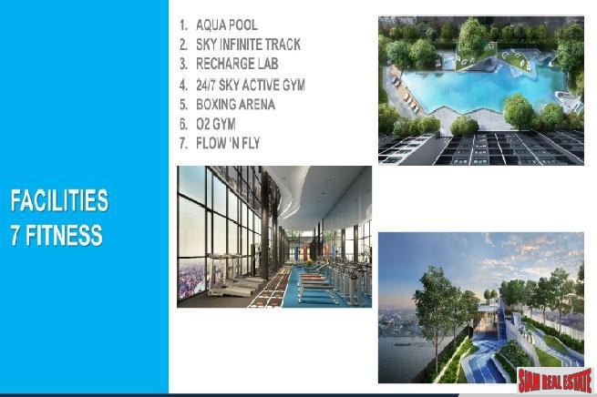Nearing Completion High-Rise Riverside Smart Condo by Leading Thai Developer at Bang Phlat - Studio Units-21