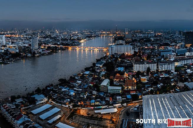 Nearing Completion is this High-Rise Riverside Smart Condo by Leading Thai Developer at Bang Phlat - 1 Bed Units-3
