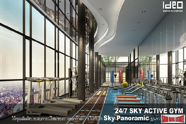 Nearing Completion is this High-Rise Riverside Smart Condo by Leading Thai Developer at Bang Phlat - 1 Bed Duplex Units-6