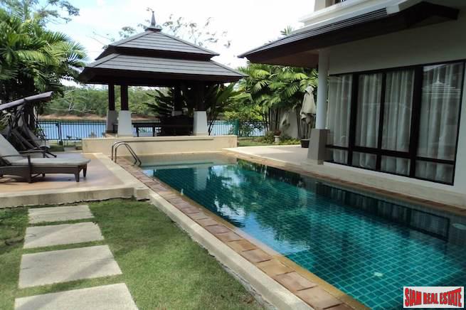 Laguna Village Townhomes | Extra Spacious Three Bedroom with Large Private Pool and Lagoon Views-0