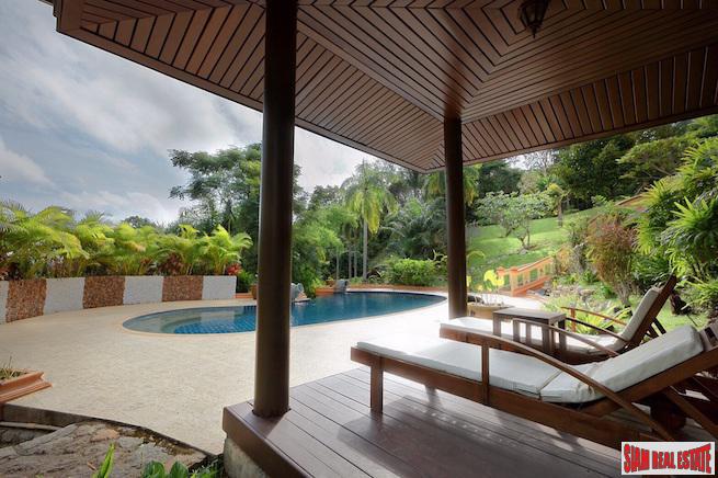 Vichudahills | Luxury Thai-style Sea View Pool Villa for Sale in Layan Beach-12