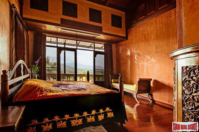 Vichudahills | Luxury Thai-style Sea View Pool Villa for Sale in Layan Beach-19