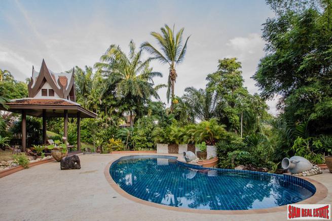 Vichudahills | Luxury Thai-style Sea View Pool Villa for Sale in Layan Beach-8