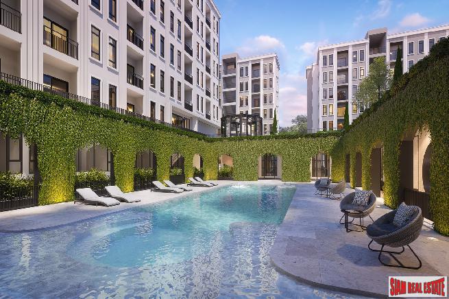 RESALE UNITS at SOLD OUT New Low-Rise Condo at Phra Ram 9 by Leading Thai Developer - Two Bed Units-0