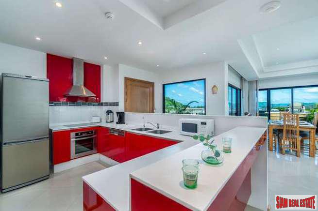 Surin Sabai Condominium 2 | Three Bedroom Sea View Penthouse Condo with Pool in Surin-5
