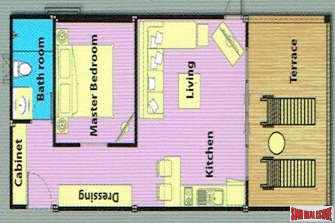 Surin Sabai Condominium 3 | Bright & Cheerful One Bedroom Condo for Sale Walking Distance to Surin Beach-4
