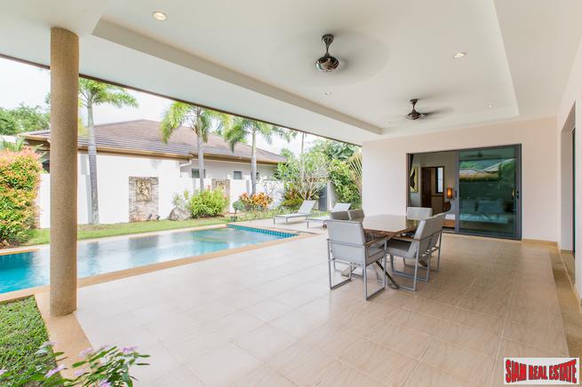 Asian Baan | Contemporary Two Bedroom Private Pool Villa with Large Private Garden in Cherng Talay-9
