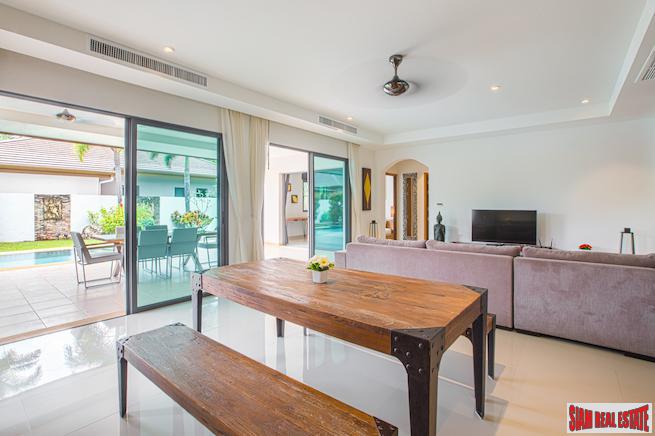 Asian Baan | Contemporary Two Bedroom Private Pool Villa with Large Private Garden in Cherng Talay-6